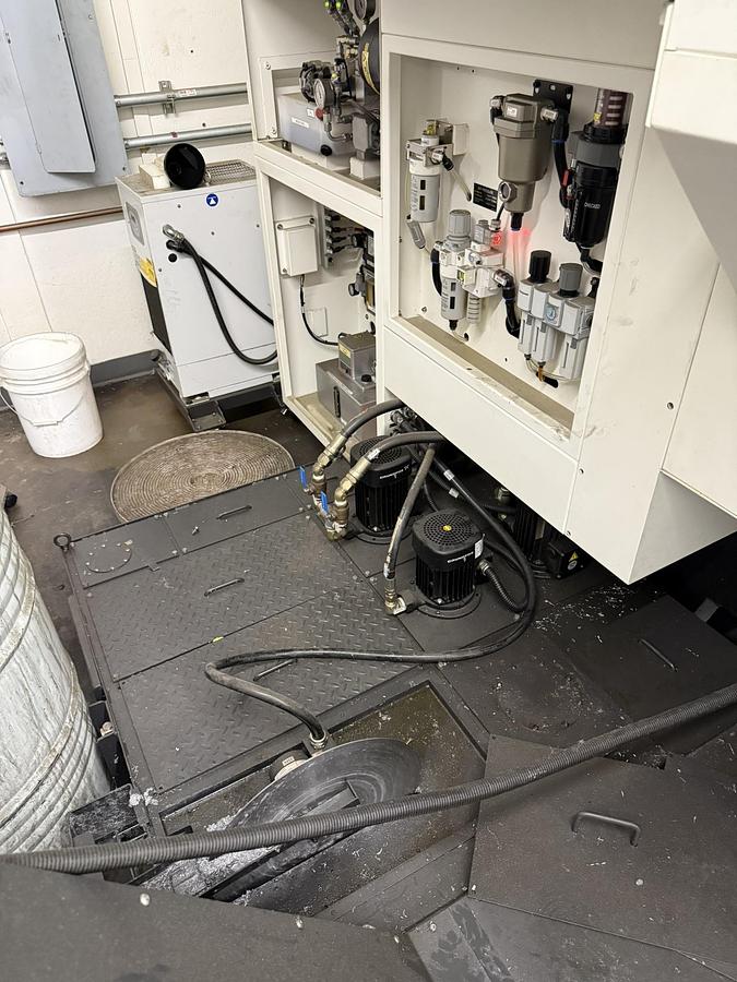 Used 2022 YCM Mdl RX65 5-Axis CNC Vertical Machining Center, Low Hours, $350,000 New Pricing!