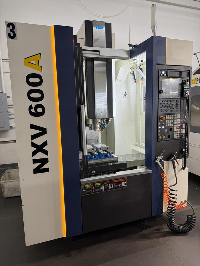 Used 2021 YCM Mdl. NXV600A CNC Vertical Machining Center, Contact For Pricing, Only 3,944 Cutting Hours