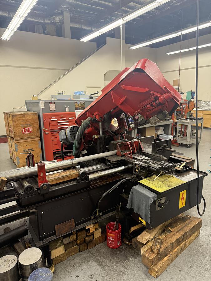 Used 1994 Amada Mdl HFA 250W Automatic Band Saw