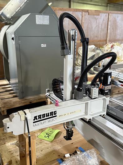Used 2020 ARBURG MDL. MULTILIFT SELECT 6KG QUER ROBOT, S/N 6613375, AXES X/Y/Z S600/S600/S1800