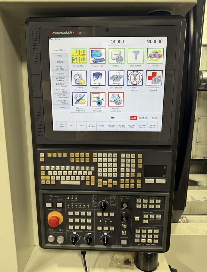 Used 2017 Kitamura Mycenter HX300iG/400 CNC Horizontal Machining Center