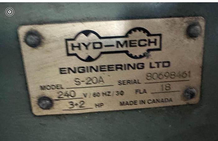 Used Hyd-Mech S-20A Series Il Horizontal Band Saw w/ Conveyor