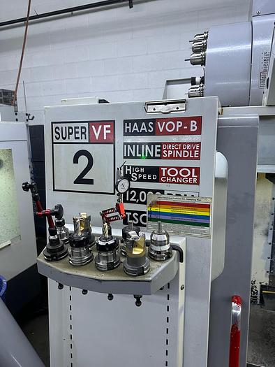 Used HAAS VF-2SS CNC Vertical Machining Center, 2005