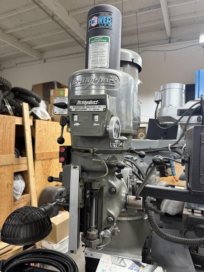 Used Bridgeport CNC Vertical Band w/ Anilam CNC Vertical Mil