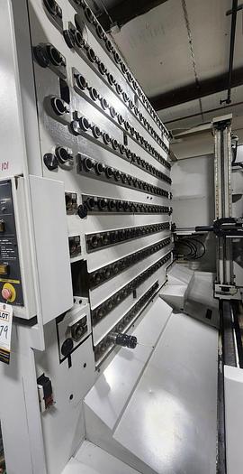 Used 2002 HITACHI SEIKI HS-500 4TH AXIS CNC FMS SYSTEM W/ SEICOS 16 M CNC CONTROLS