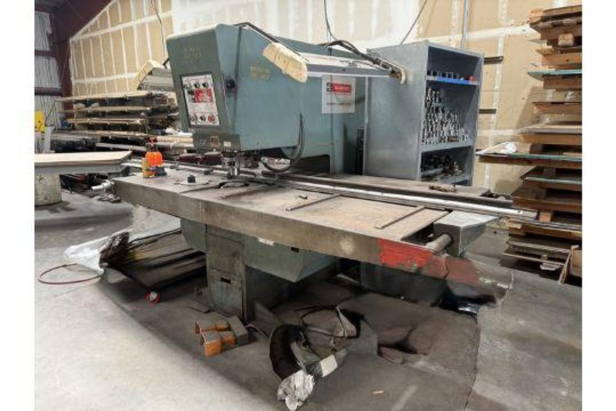 Used W.A Whitney Mdl. 652-50 50-ton Cap. Punch & Tooling