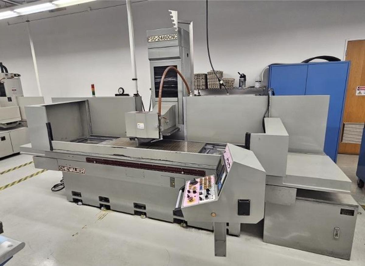 Used 2007 Chevaliet Mdl. FSG 2460CBC Automatic Surface Grinder