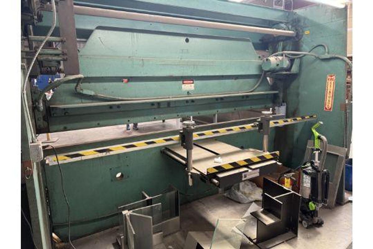 Used Wysong Mdl. 90-10 10’ x 90 Ton CNC Press Brake, s/n PB56122, w/ Hurco AutoBend CNC Control