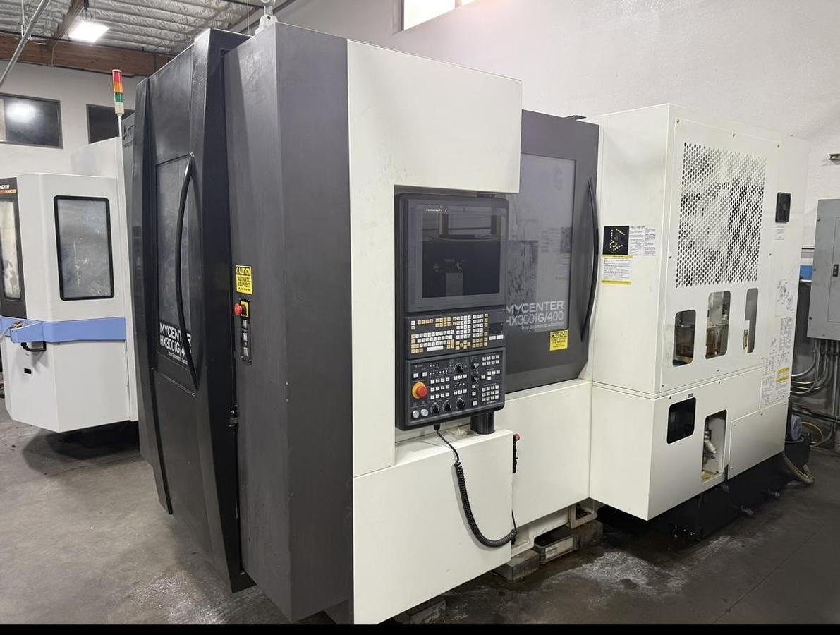 Used 2017 Kitamura Mycenter HX300iG/400 CNC Horizontal Machining Center
