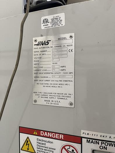 Used 2012 Haas Model DT1 CNC Vertical Machining Center