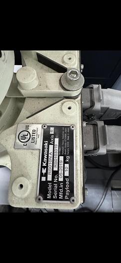 Used 2019 Kawasaki MDL RS010NA 6 Axis ROBOTIC ARM