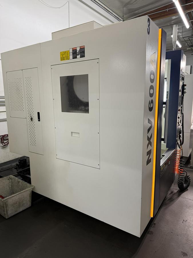 Used 2021 YCM Mdl. NXV600A CNC Vertical Machining Center, Contact For Pricing, Only 3,944 Cutting Hours