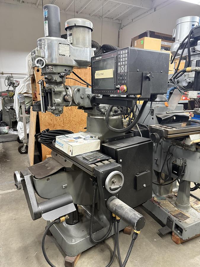 Used Bridgeport CNC Vertical Band w/ Anilam CNC Vertical Mil