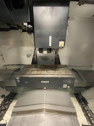 Used 2013 Doosan Mdl. DNM400 CNC Vertical Machining Center, s/n MV0009-001812, w/ Doosan -Fanuc iSeries CNC Control, CAT 12,000 RPM Spindle, Thru Spindle Coolant, 30 Station ATC, LNS Turbo HS Mdl. 5750800 Chip Conveyor, Hand Jogger Contro