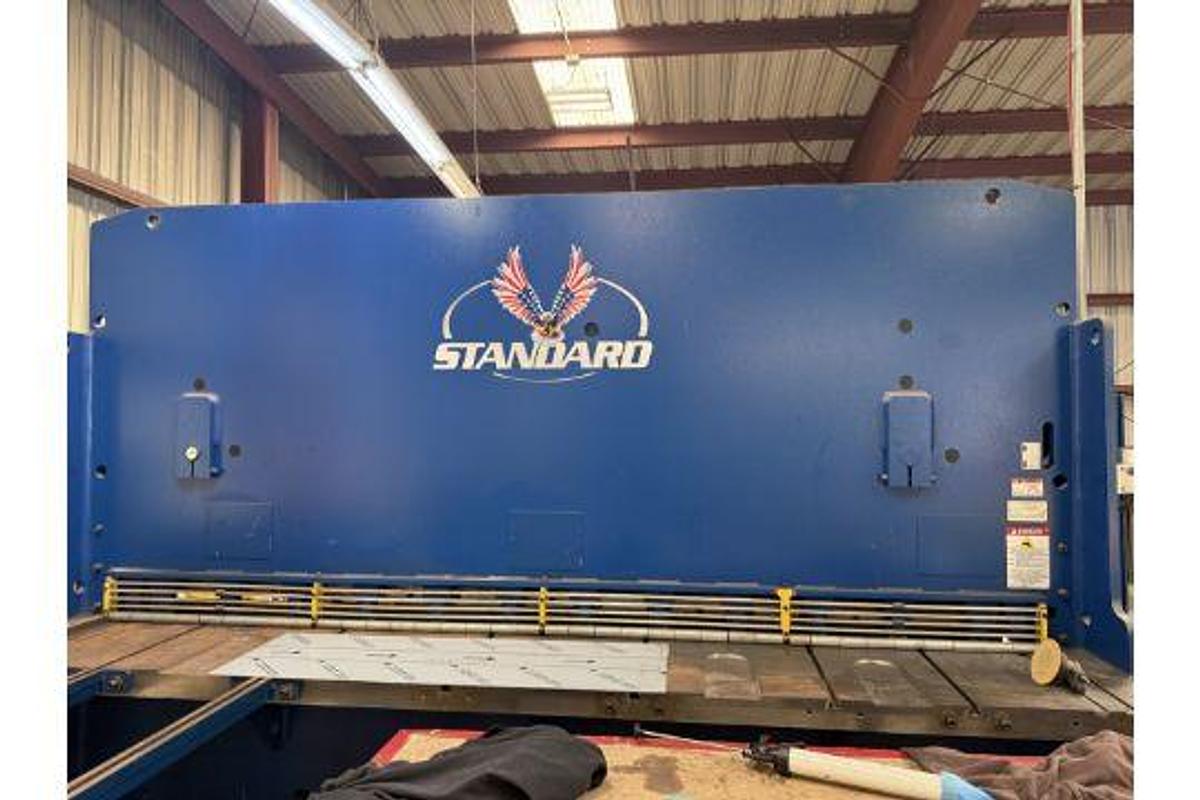 Used Standard Mdl. AB37B-12 12’ x .375” Cap. Shear, s/n F1119-2003