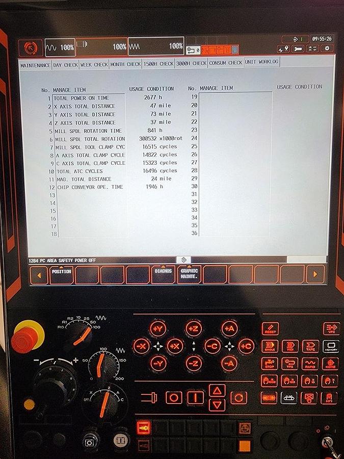 Used 2023 MAZAK VARIAXIS 5 AXIS CNC W/ 2024 12 PALLET SYSTEM