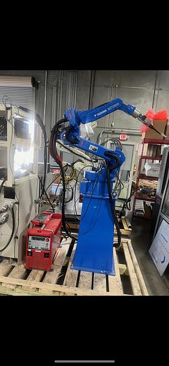 Used 2012 Yaskawa Motoman model # Man400 Robotic spot welding system