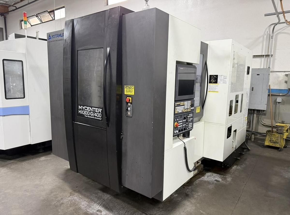 Used 2017 Kitamura Mycenter HX300iG/400 CNC Horizontal Machining Center