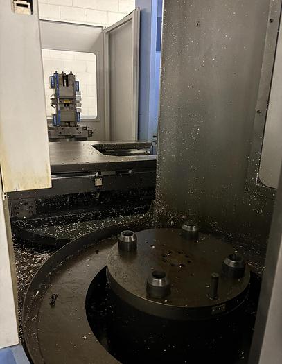 Used 2020 DOOSAN Mdl. NHP 5000 CNC Horizontal Machining Center, FANUC Series 31i-MODEL B CNC Controls