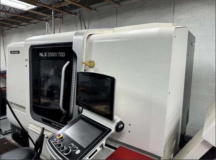 Used 2019 DMG Mori NLX-2500SY/700 CNC Machine, Live Tooling/Milling/ C-Axis