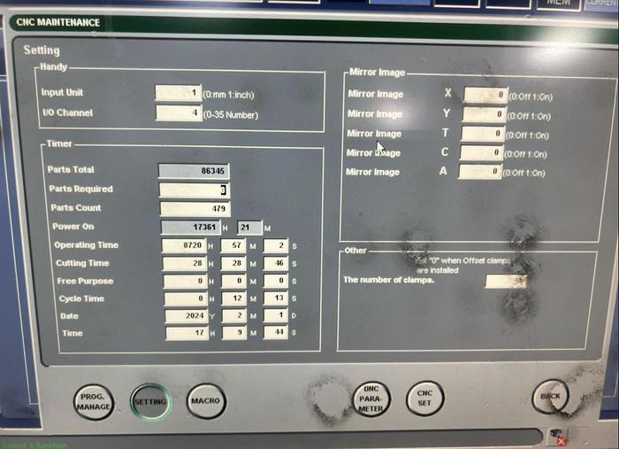 Used 2015 AMADA 2510NT CNC PUNCH