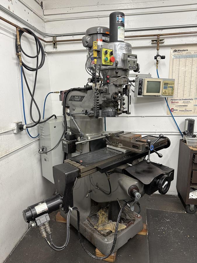 Used Bridgeport Protrak CNC Vertical Mill