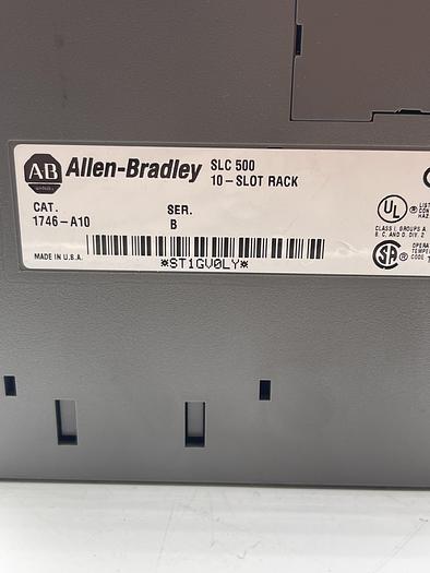 Used Allen-Bradley 1746-P2 Ser C 1746-A2 Ser B