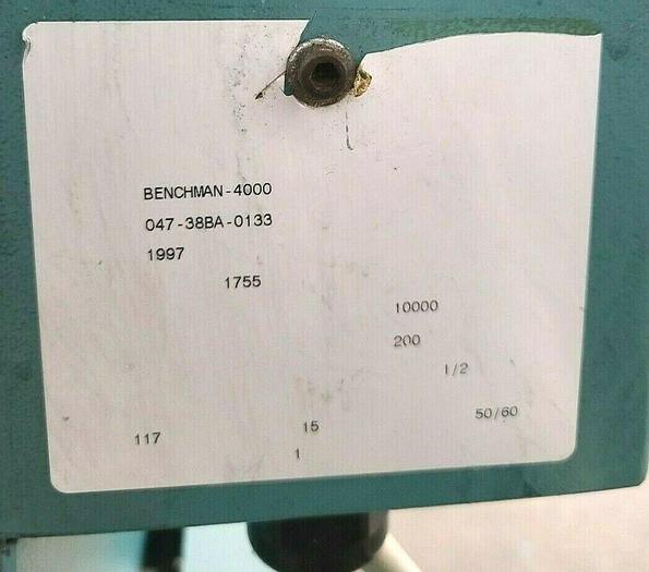 Used 1997 Benchman VMC 4000 CNC Milling Machine Mini Mill with Tool Charger NEEDS COMPUTER CPU