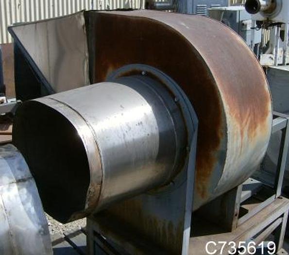 Used Blower, 2 HP, Fan, Dayton, Mdl 3C073A, C/st, 15" Dia, #C735619