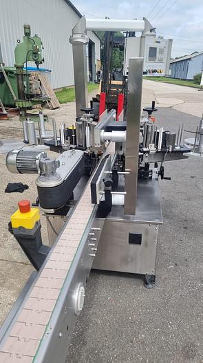 Used Pago System 100 Front, Back & Wrap Labeller