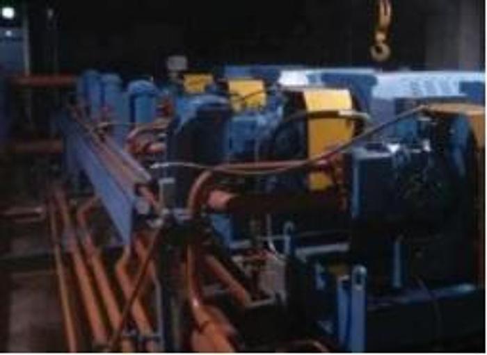 Used Press Forging Open Die Hydraulic HBE Korean