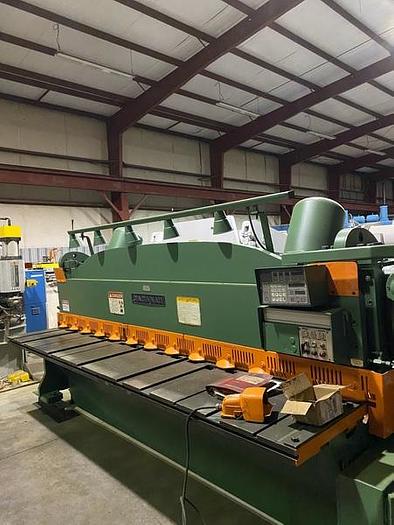 Used 1998 1/4" x 12' Cincinnati 1812 Mechanical Shear