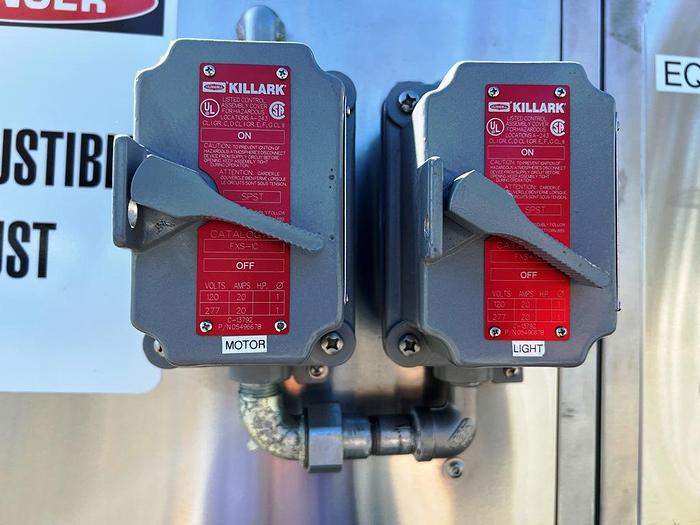 Used Fume Hood, 144" x 30" x 30" S/St, Explosion Proof #S744854