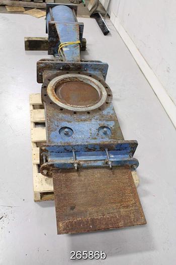 Used Air Operated Through Port (Or O-Port) Valve, 16" #26586