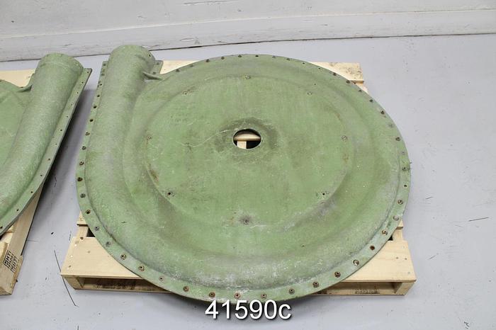 Used Hauck TBA-36-30 Blower Fiber Glass Casing #41590