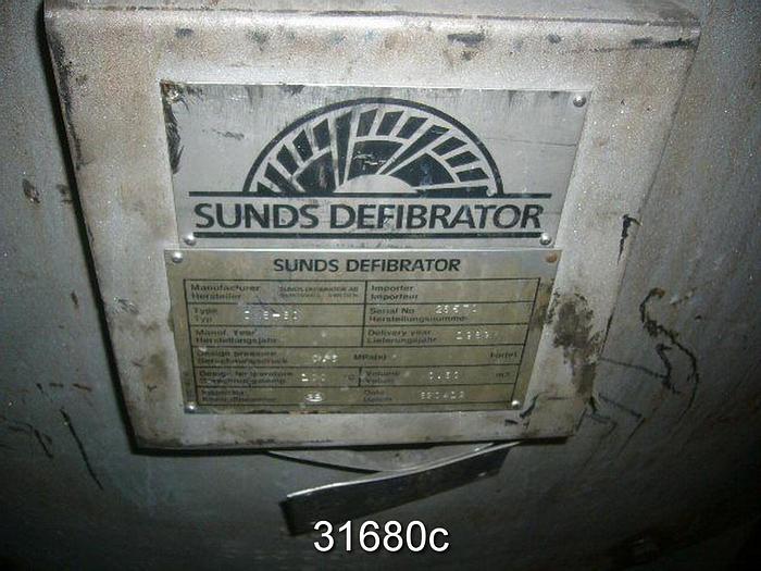 Used Sunds-Defibrator DKB-80 Disc Knotter #31680