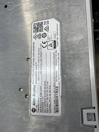 A-B Allen Bradley 2198-D057-ERS3 Ser A 