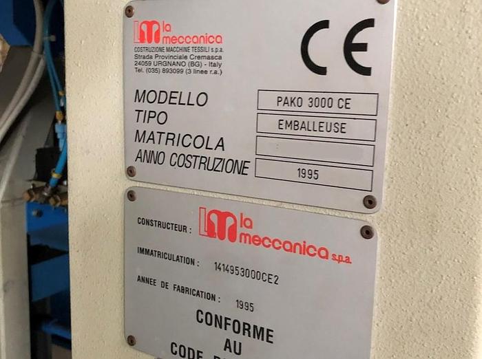 Used INSPECTING MACHINE LA MECCANICA  Inspection & Packing