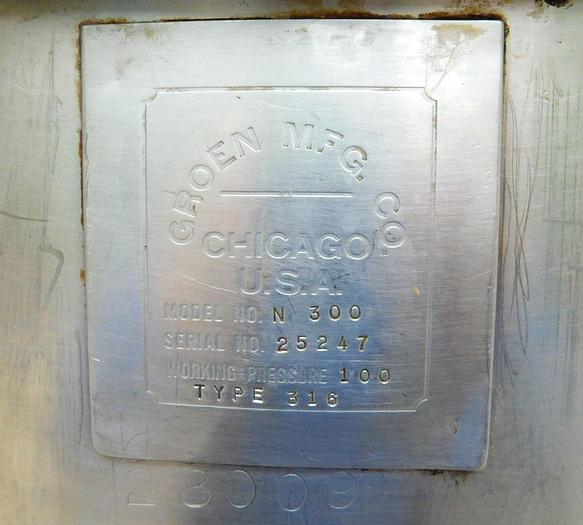 Used 300 Gallon Groen Triple Motion Kettle – T-316 S/S – Jacketed (#9333)