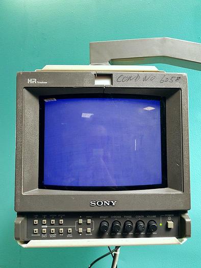 Gebraucht Olympus Video Trolley TV-2 mit Sony Farb-Video-Drucker und Sony Monitor