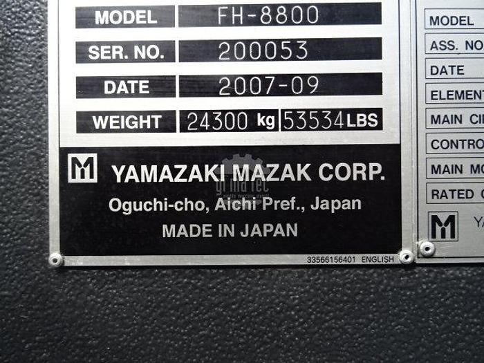 Usato CENTRO ORIZZONTALE MAZAK FH 8800