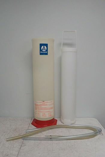 Used Nalgene 8-0400-07 Cat. No. 5242 Pipet Cleaning Jar with Extras