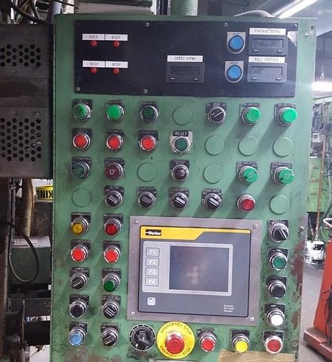 Used 37" WIDE REBUILT 6 COLOR KIDDER 649 CI PRESS 36" PRINT TURRETED UNWIND AND REWIND