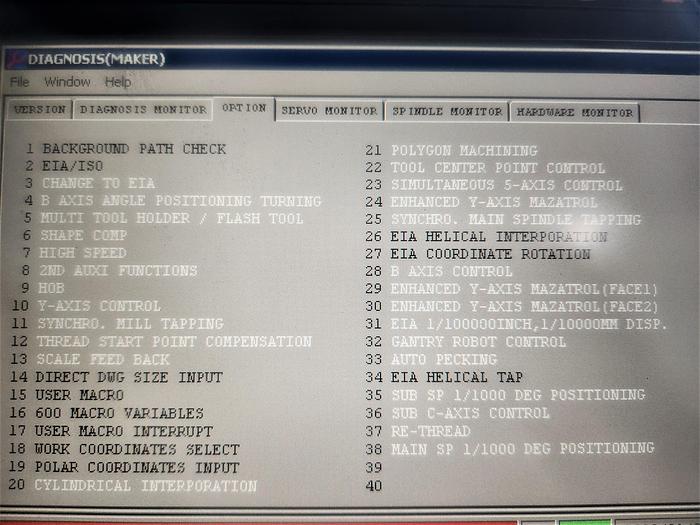 Used 2006 Mazak Slant Turn 450/1000 Big Bore
