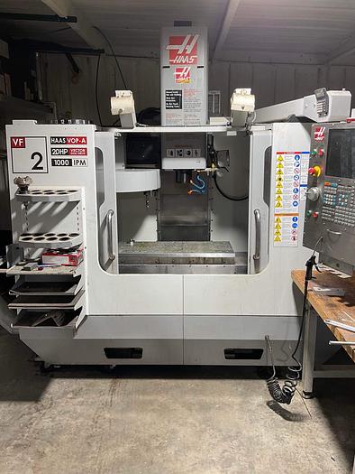 Used 2008 HAAS VF-2 4-Axis CNC Vertical Machining Center