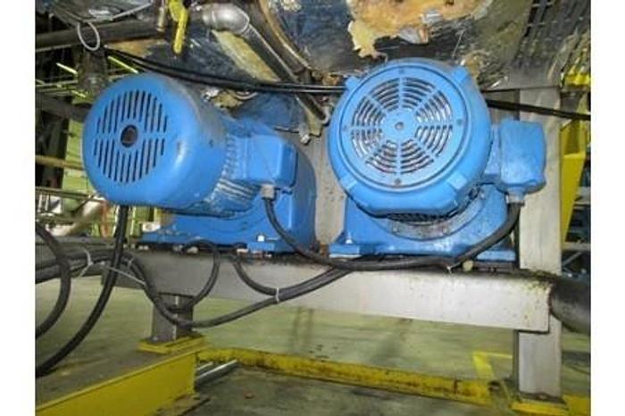 Used Mixer, Ribbon, Dual, S/st, 25 HP, Jkt, #A741938