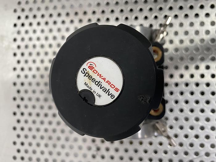 Used Edwards SP25K V 9Bar Diaphragm Speedivalve w/ KF25 Gaskets & Clamps