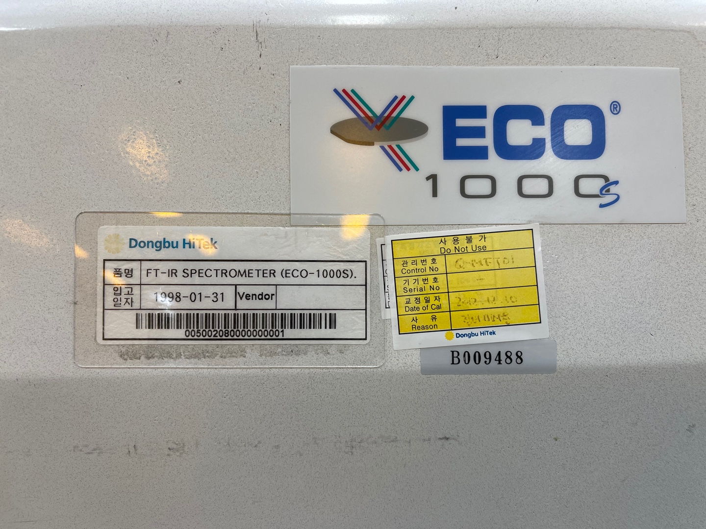 Used 1997 Thermo Fisher ECO1000-S