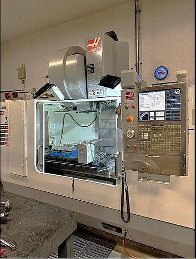 Used 2007 Haas VF3B with Haas HRT210 Rotary Table, Coolant Through Spindle, Probing Package