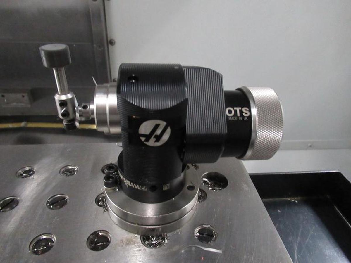 Used 2007 Haas VF2SS with Probing, Chip Auger, Progr. Coolant Nozzle, 24 Station SMATC, Jog Handle, Stevens Fixture Plate